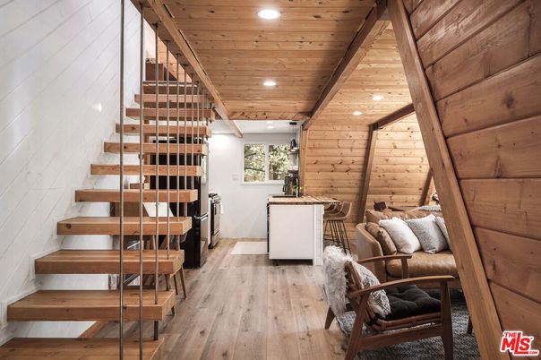 Interior, Recessed Lighting, Wooden Ceilings, Wood Texture Flooring, Wooden Walls
