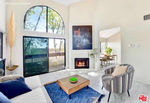 Dining room, Fireplace, Interior, Living room