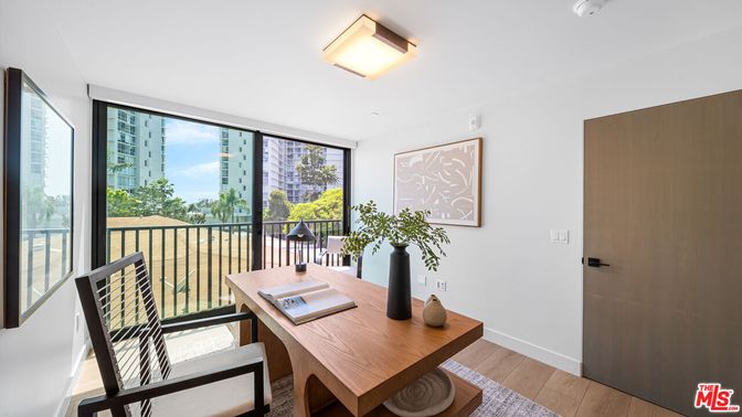 Home Office, Interior, Wood Texture Flooring