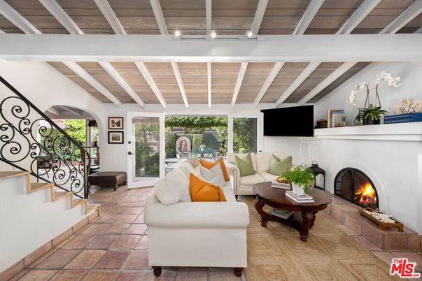 Fireplace, Interior, Living room, Wooden Ceilings