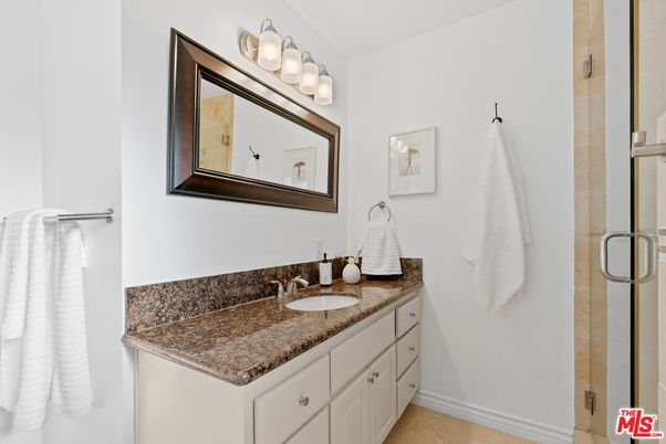 Bathroom, Dual Sink Vanities, Glass Shower, Interior