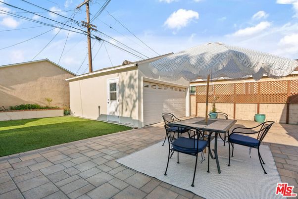 Backyard, Detached Garage, Exterior