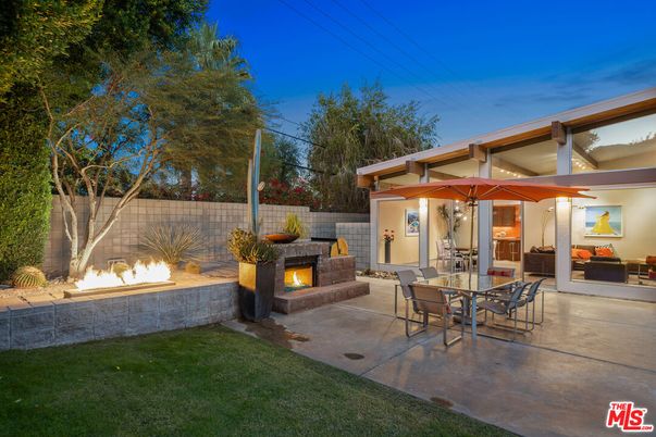 Backyard, Exterior, Fireplace