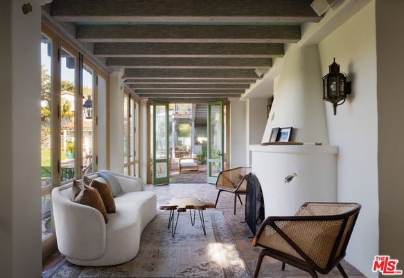 Fireplace, Interior, Living room, Wooden Beams