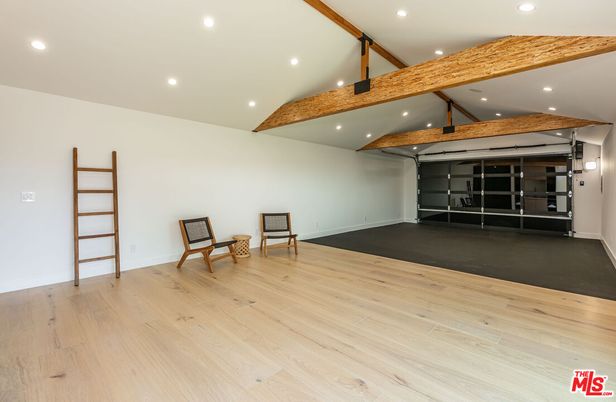 Interior, Recessed Lighting, Wooden Beams, Wood Texture Flooring