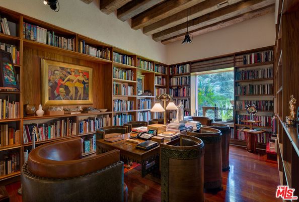 Home Office, Interior, Wooden Beams, Wooden Ceilings, Wood Texture Flooring