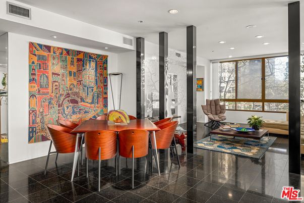 Dining room, Interior, Recessed Lighting