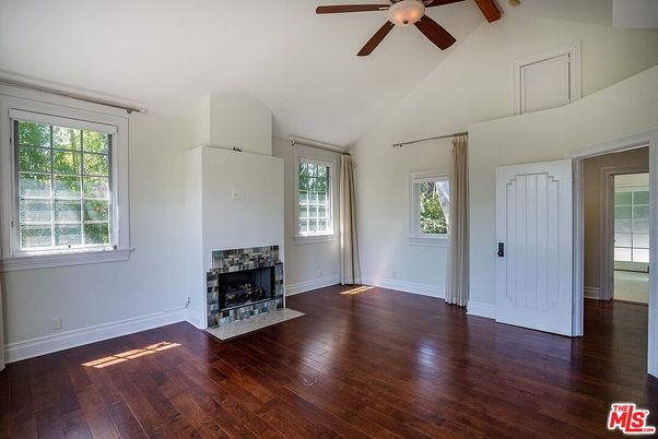 Empty room, Fireplace, Interior, Wood Texture Flooring