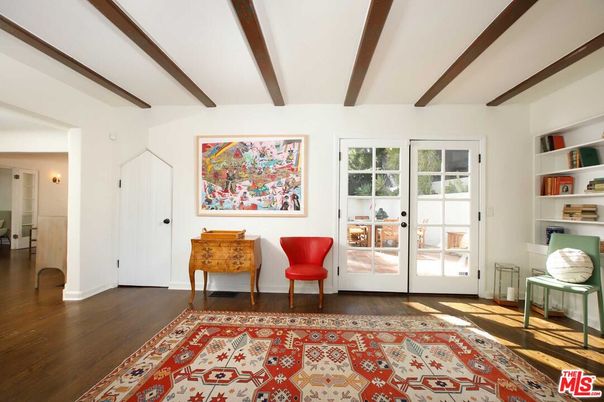 Interior, Wooden Beams, Wood Texture Flooring