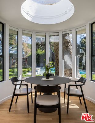 Dining room, Interior, Wood Texture Flooring