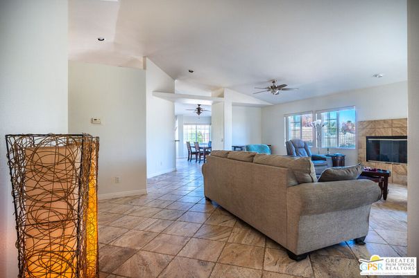 Dining room, Fireplace, Interior, Living room, Recessed Lighting