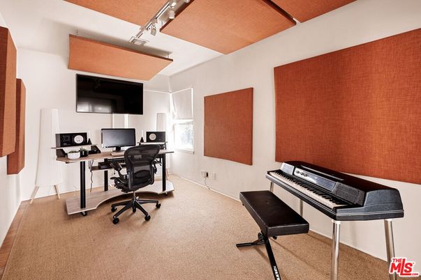 Home Office, Interior, Piano