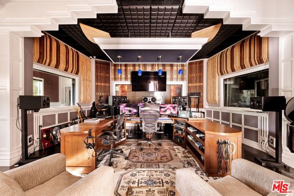 Fireplace, Home Office, Interior