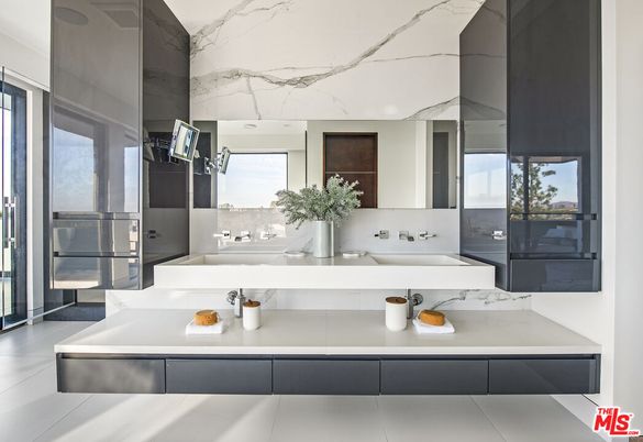 Interior, Kitchen, Marble Walls