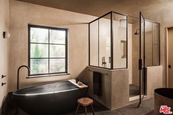 Bathroom, Free Standing Baths, Glass Shower, Interior