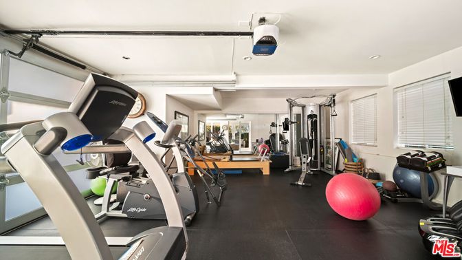 Fitness Equipment, Gym, Interior, Recessed Lighting