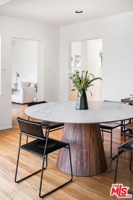 Dining room, Interior, Wood Texture Flooring