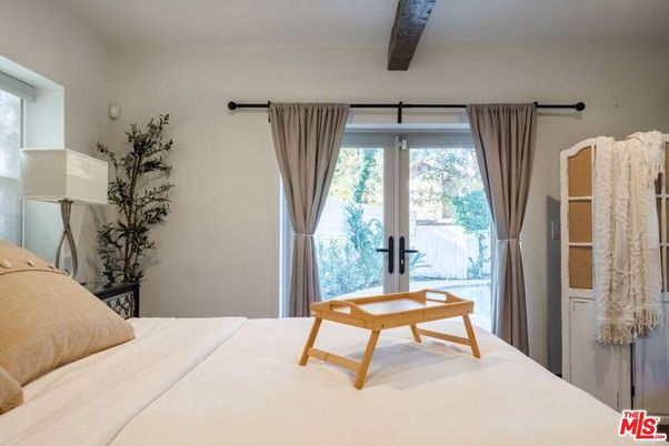 Bedroom, Interior, Wooden Beams