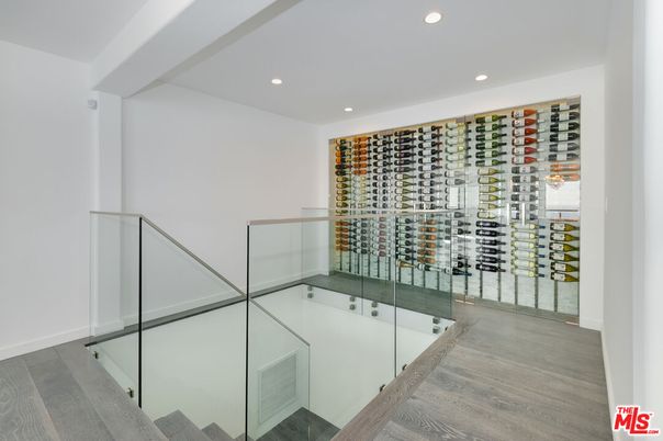 Interior, Recessed Lighting, Wine Storage, Wood Texture Flooring