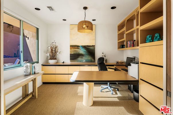 Home Office, Interior, Pendant Lights, Recessed Lighting