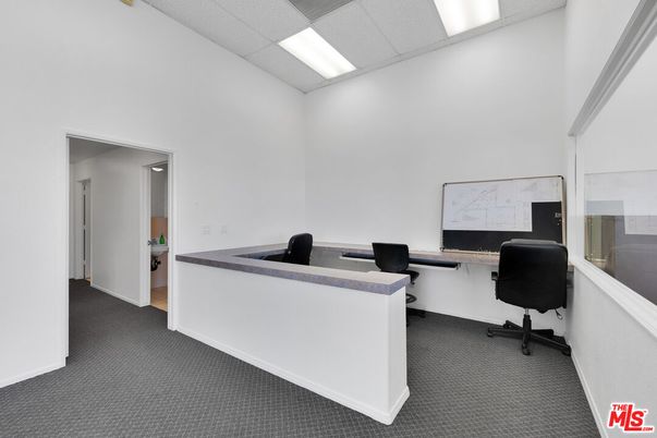 Home Office, Interior, Recessed Lighting