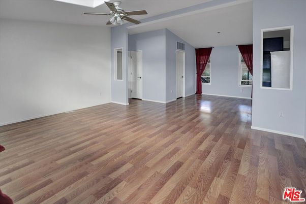 Empty room, Interior, Wood Texture Flooring