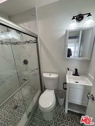 Bathroom, Glass Shower, Interior, Marble Walls