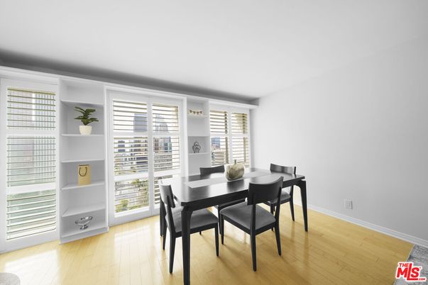 Dining room, Interior, Wood Texture Flooring