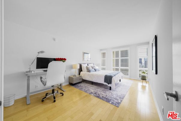 Bedroom, Home Office, Interior, Wood Texture Flooring