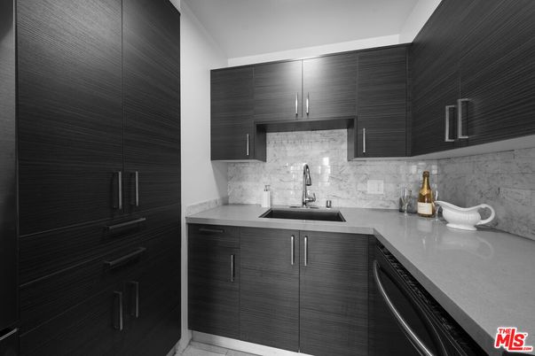 Interior, Kitchen, Marble Walls