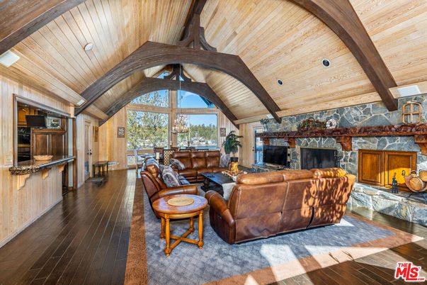 Fireplace, Interior, Living room, Wooden Beams, Wooden Ceilings, Wood Texture Flooring, Wooden Walls