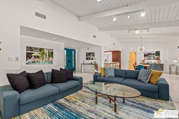 Dining room, Interior, Living room, Pendant Lights, Recessed Lighting