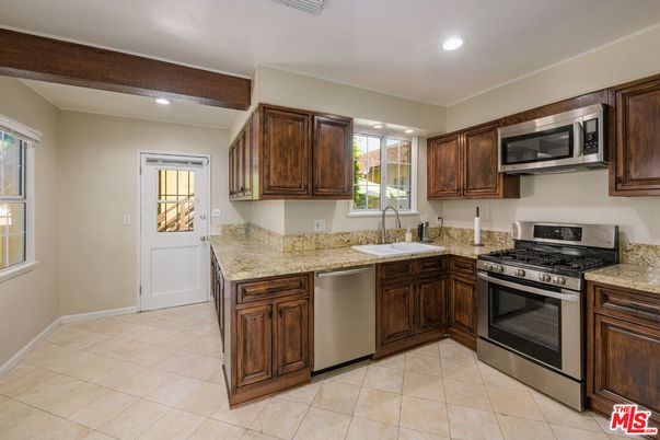 Interior, Kitchen, Recessed Lighting, Stainless Steel Appliances