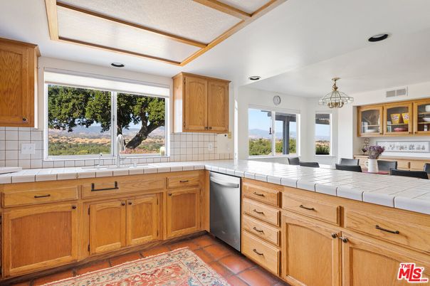 Interior, Kitchen, Tile Countertops