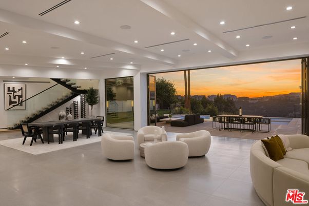 Dining room, Interior, Living room, Recessed Lighting