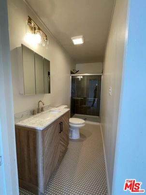 Bathroom, Dual Sink Vanities, Glass Shower, Interior