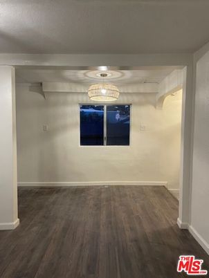 Chandelier, Empty room, Interior, Wood Texture Flooring