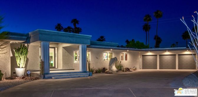 Attached, Exterior, Facade, Modern