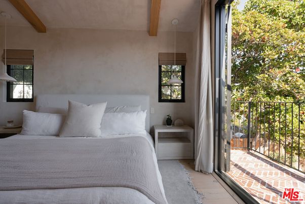 Bedroom, Interior, Wooden Beams