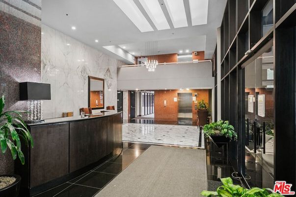 Interior, Kitchen, Marble Walls, Pendant Lights, Recessed Lighting