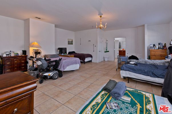 Bedroom, Chandelier, Interior