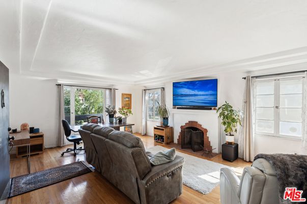 Fireplace, Interior, Living room, Wood Texture Flooring