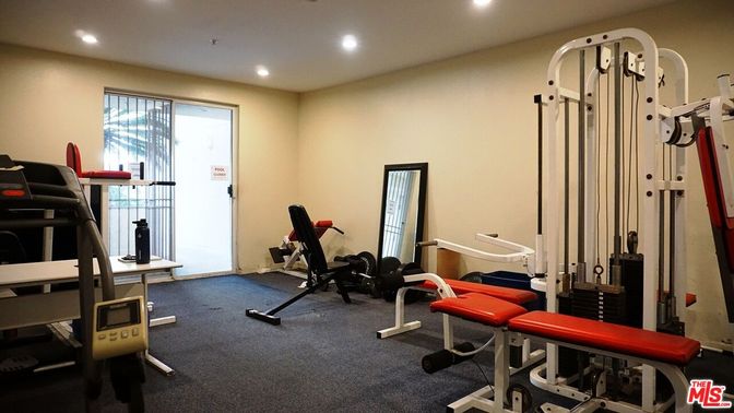 Fitness Equipment, Interior, Recessed Lighting