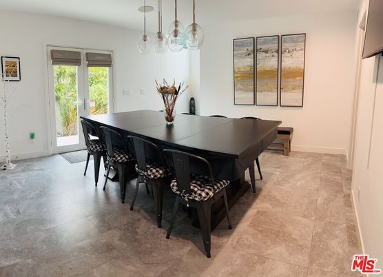 Dining room, Interior, Pendant Lights