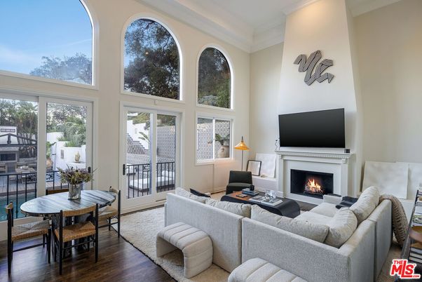Fireplace, Interior, Living room, Wood Texture Flooring