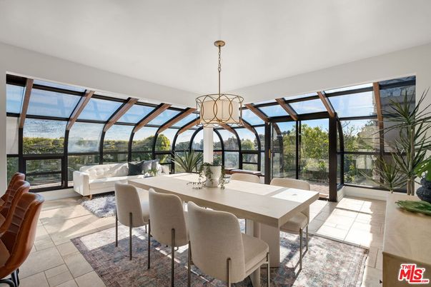 Dining room, Glass Ceilings, Interior, Pendant Lights, Sun Room
