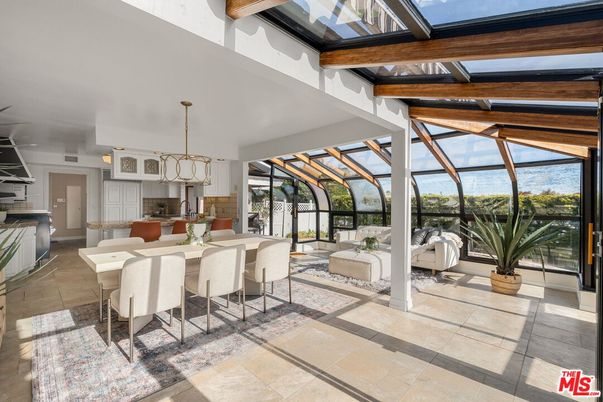 Dining room, Glass Ceilings, Interior, Kitchen, Pendant Lights, Sun Room