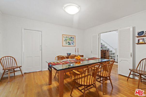 Dining room, Interior, Wood Texture Flooring