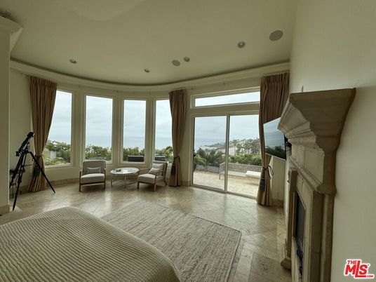 Bedroom, Fireplace, Interior, Recessed Lighting