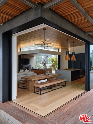 Fireplace, Interior, Living room, Pendant Lights, Wooden Ceilings, Wood Texture Flooring
